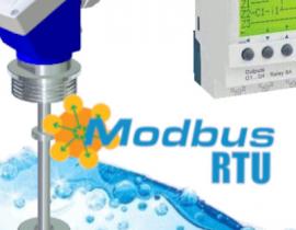 Transmission via RS485 - Modbus RTU